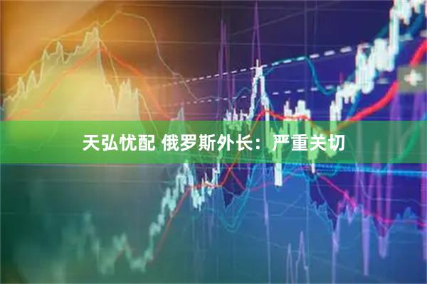 天弘忧配 俄罗斯外长：严重关切